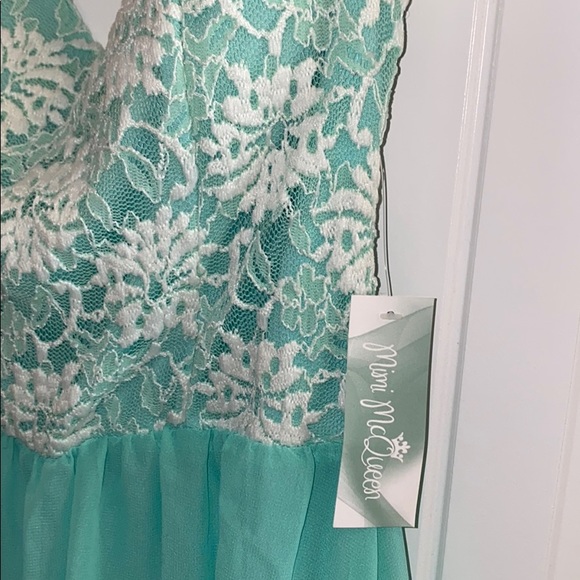 Brand New Dress Hi-Low Pastel Chiffon - Picture 2 of 4